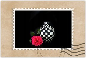 Poszterek 60x40 Kockás váza