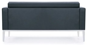 Bartolo kanapé, kétüléses, fekete