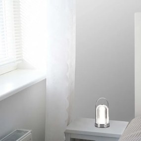 LED Dimmelhető asztali lámpa LED/1W/5V 3000-6000K 1800 mAh króm