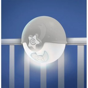 Infantino - Gyermek kislámpa projektorral 3xAA szürke