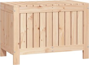 vidaXL tömör fenyőfa kerti tárolóláda 76x42,5x54 cm