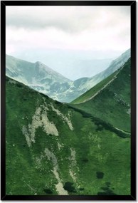 Poszterek keretben 40x60 Tátra Lengyel hegyek Kilátás