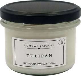 Tulipán természetes szójagyertya 235 ml