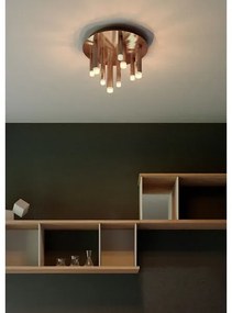 Redo 01-2040 - LED Mennyezeti lámpa MADISON 9xLED/4W/230V réz