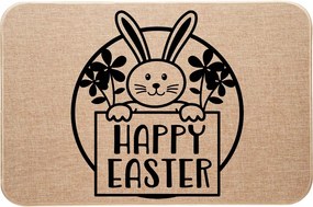 Lábtörlő Lenvászon Ajtó Alá Happy Easter Boldog Karácsonyt