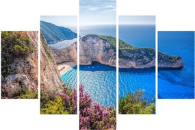 Kép - Navagio strand, Görögország (150x105 cm)
