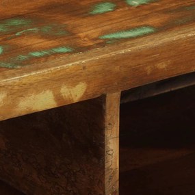 tömör újrahasznosított falra szerelhető TV-szekrény 100x30x19cm