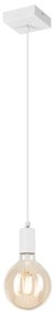 Csillár zsinóron ASTRID 1xE27/60W/230V fehér