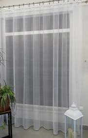 Mg Függöny 648/214 Fehér Hálós 200x250 M szalaggal