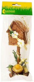 Húsvéti dekoráció Házikó tojással, magasság 18 cm