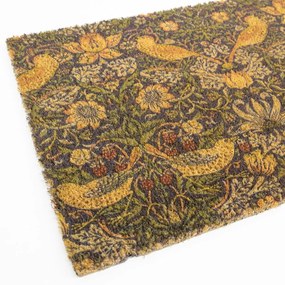 Kókuszrost lábtörlő 40x60 cm William Morris Strawberry Thief – Artsy Doormats