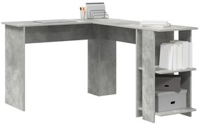Beton Szürke Sarok Asztal Beton szürke Forgácslap Közepes