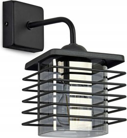 Fali lámpa Drót fali lámpa Üveg Led lámpabúra