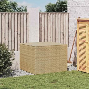 vidaXL vegyes bézs polyrattan kerti tárolóláda 291 L