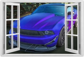 Poszterek 120x80 Kék-lila autó