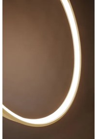 Thoro TH.175 - LED Csillár zsinóron RIO LED/50W/230V CRI90 3000K átm. 78 cm arany