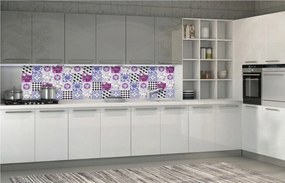 Fotótapéta Absztrakt és virágok skandináv négyzetek 250x60 +ragasztó