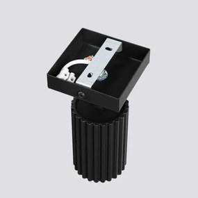 Sollux SL.1578 - Fali spotlámpa KARBON 1xGU10/10W/230V fekete