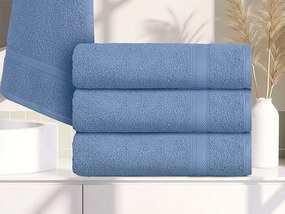 CLARYSSE ELEGANCE törölköző 70x140 cm kék, 100% pamut
