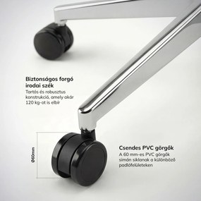 Ergonomikus irodai szék világos bézs AXIS