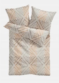 135/200 Geometrikus Mintás Ágyneműhuzat 2 Részes