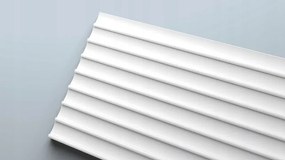 falpanel bordázott kemény 3D nedvességálló fali dekoráció 2m