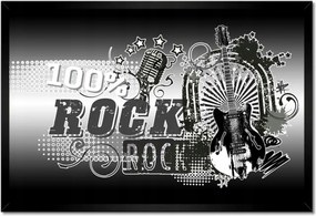 Poszterek keretben 60x40 Száz százalék Rock