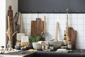 Tejszín színű kerámia tálak MYNTE BUTTER CREAM, 3 darabos készlet