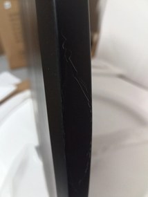 AKCIÓ Fekete étkezőasztal PHANTOM 80x80 II. osztály