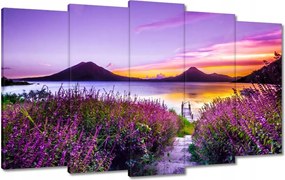 Festmények 100x60 Gyönyörű tájkép Tájkép