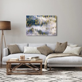 Fák képe a ködben (90x60 cm)