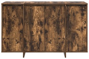 Füstölt tölgy vitrine Füstölt tölgy Szerelt fa 120 x 41 x 75 cm