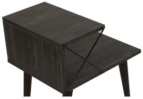 Éjjeliszekrény CROSS 55x50 cm barna