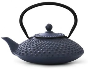Xilin kék öntöttvas teáskanna szűrővel, 1,25 l - Bredemeijer