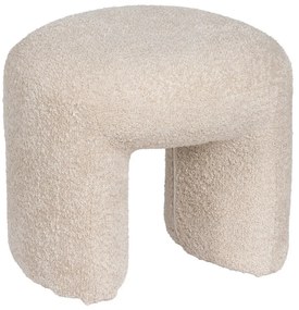 Bézs buklé puff Suave – Ixia