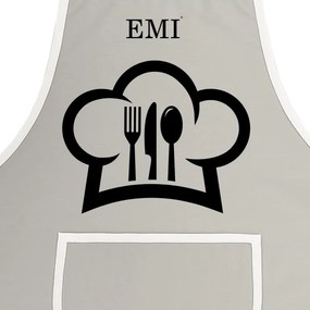 EMI Chef konyhai kötény, Szürke