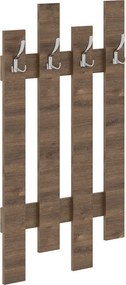 Stick lamellás fogasfal, Bronz tölgy, 100 x 60 cm