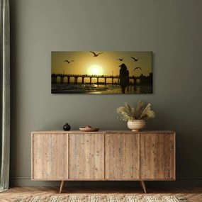 Kép - Séta a tengerparton (120x50 cm)