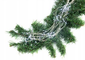 LED-es vezetékes lámpák hideg fény 500 lámpa 2 m