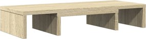 vidaXL sonoma tölgy szerelt fa állítható monitorállvány 60x24x10,5 cm