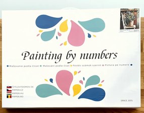 Festés számok szerint kép kerettel "Napnyugta 3" 40x50 cm