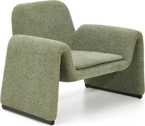 Zöld zsenília fotel Melvia – Kave Home