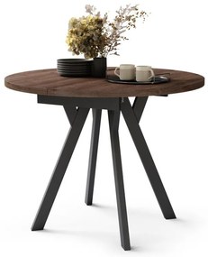 ARTUR étkezőasztal, tölgy/fekete