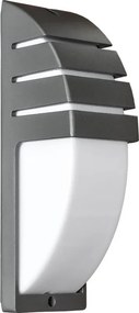 PREZENT 31405 SAMARA Modern Kültéri Fali Lámpa Opál, Szürke E27 IP44