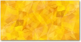 Fotó üvegfestmény Absztrakt háromszögek 140x70