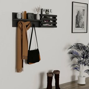 Huso Anthracite fali akasztó