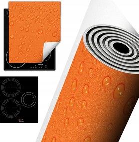 Tűzhelyvédő Szőnyeg Asztali Dekoráció 45x52 narancssárga csepp