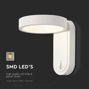 LED fali lámpa LED/5W/230V 3000K/4000K fehér