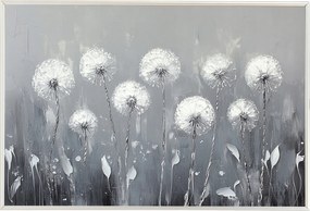 Poszter Keret Alumínium Természet Tavasz Virágok Pitypang Pehely 60x40