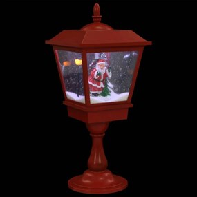 karácsonyi talpas lámpa Mikulással 64 cm LED